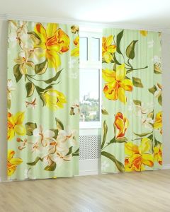 Фотоштори DECOLIV Квіти Принт 02-017