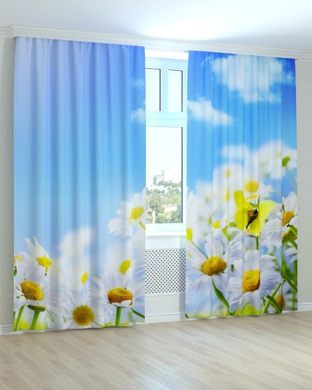 Фотоштори DECOLIV Квіти Принт 02-041