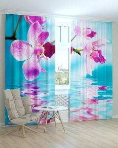 Фотоштори DECOLIV Квіти Принт 02-073