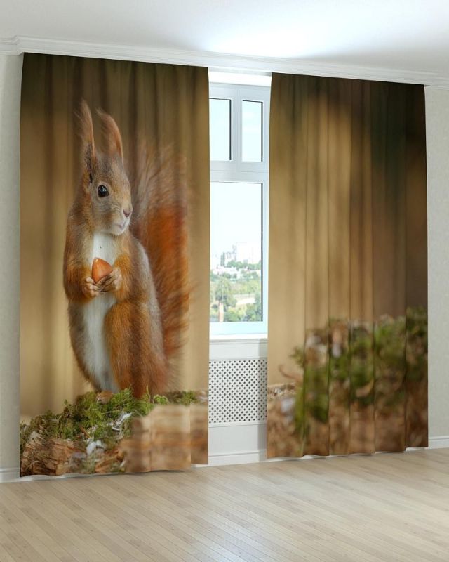 Фотоштори DECOLIV Тварини Принт 04-004 Блекаут