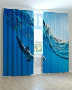 Фотоштори DECOLIV Тварини Принт 04-011 Тюль