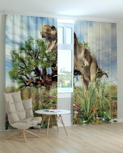 Фотоштори DECOLIV Тварини Принт 04-013 Тюль