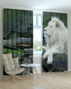 Фотоштори DECOLIV Тварини Принт 04-025 Тюль