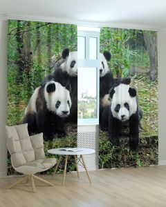 Фотоштори DECOLIV Тварини Принт 04-038 Тюль