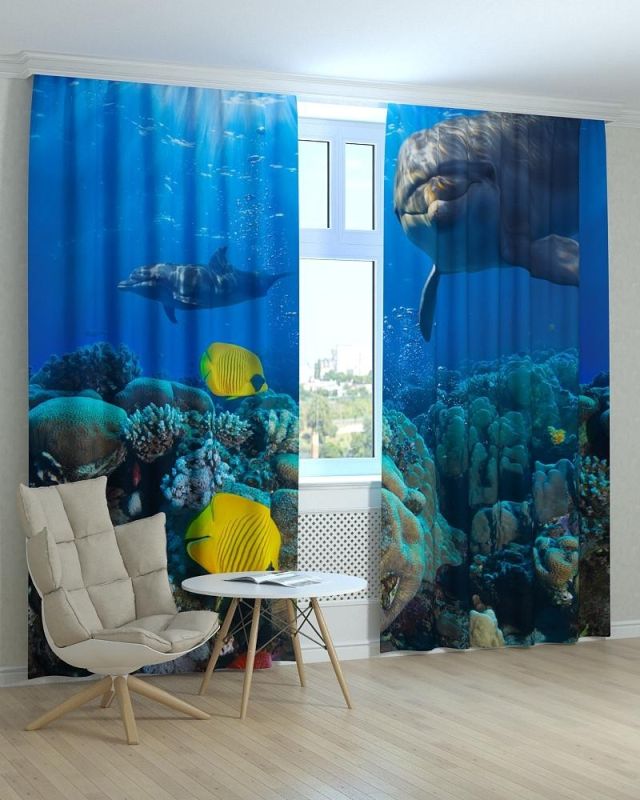 Фотоштори DECOLIV Тварини Принт 04-045 Блекаут