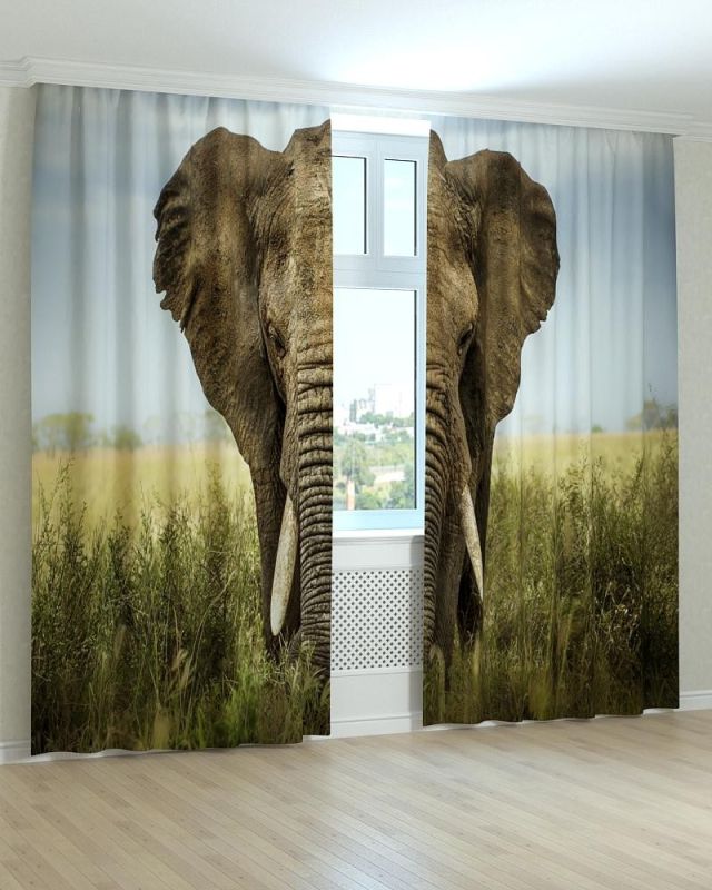 Фотоштори DECOLIV Тварини Принт 04-047 Блекаут