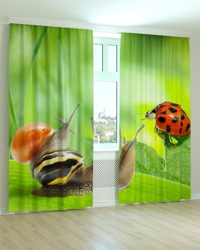 Фотоштори DECOLIV Тварини Принт 04-052 Тюль