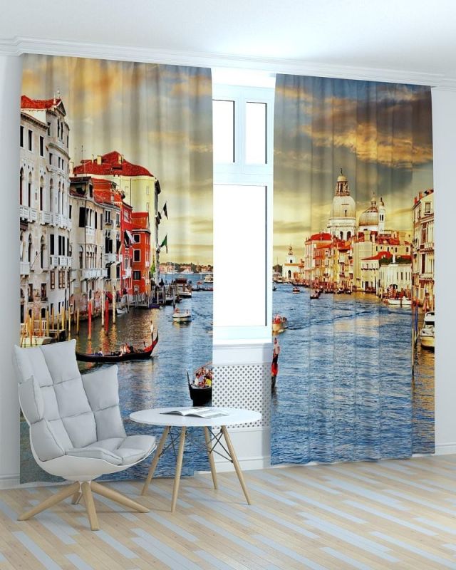 Фотоштори DECOLIV Місто Принт 06-006 Блекаут