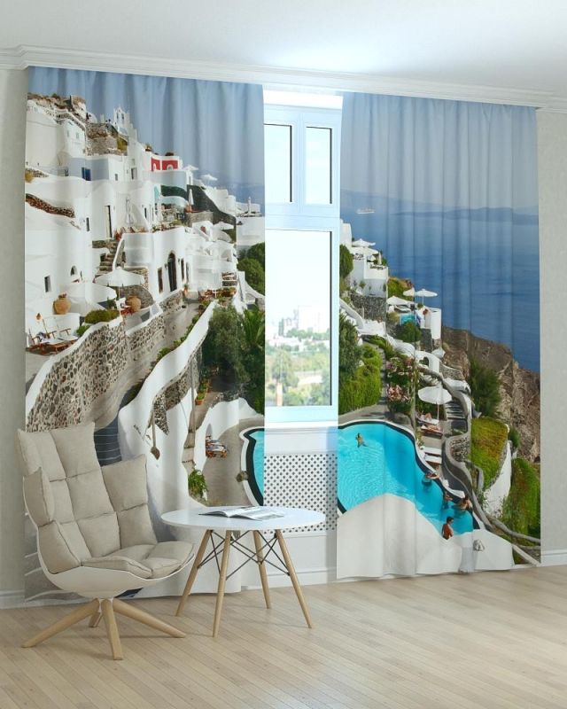 Фотоштори DECOLIV Місто Принт 06-010 Блекаут