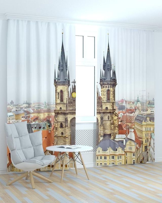 Фотоштори DECOLIV Місто Принт 06-017 Блекаут