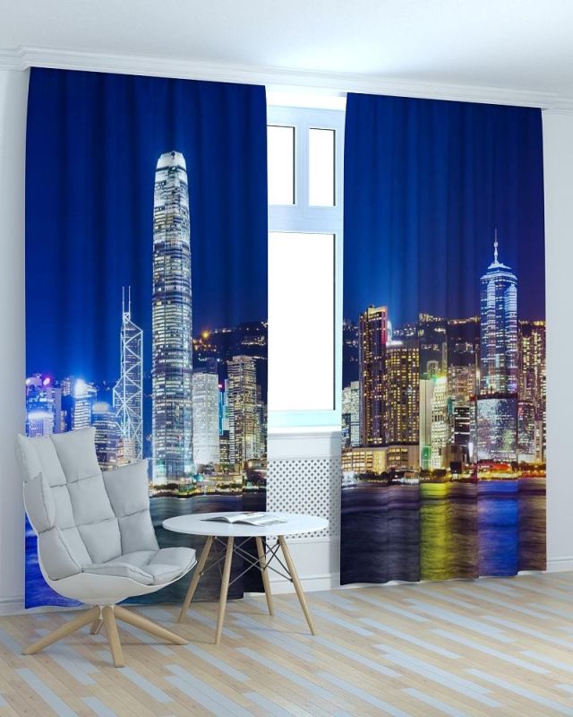 Фотоштори DECOLIV Місто Принт 06-019 Блекаут