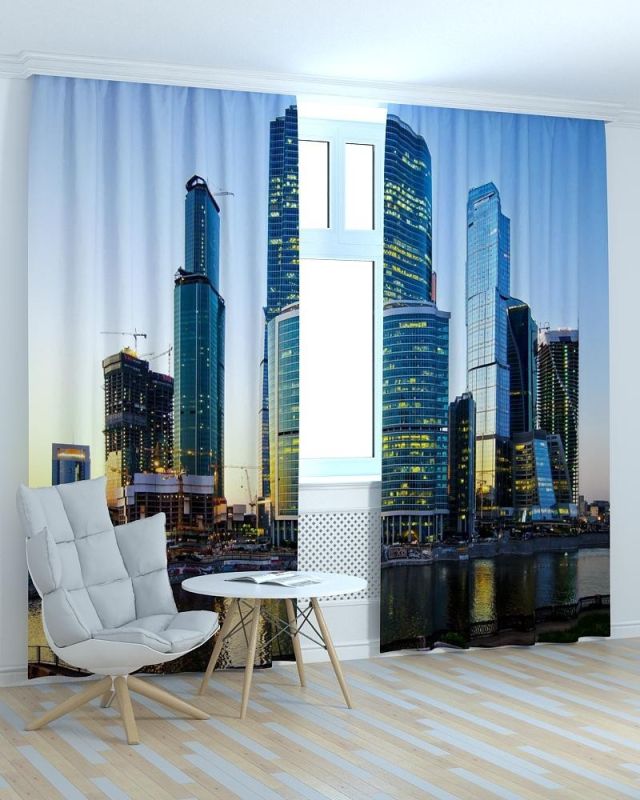 Фотоштори DECOLIV Місто Принт 06-022 Блекаут