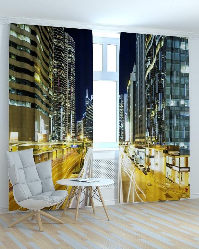 Фотоштори DECOLIV Місто Принт 06-028 Блекаут