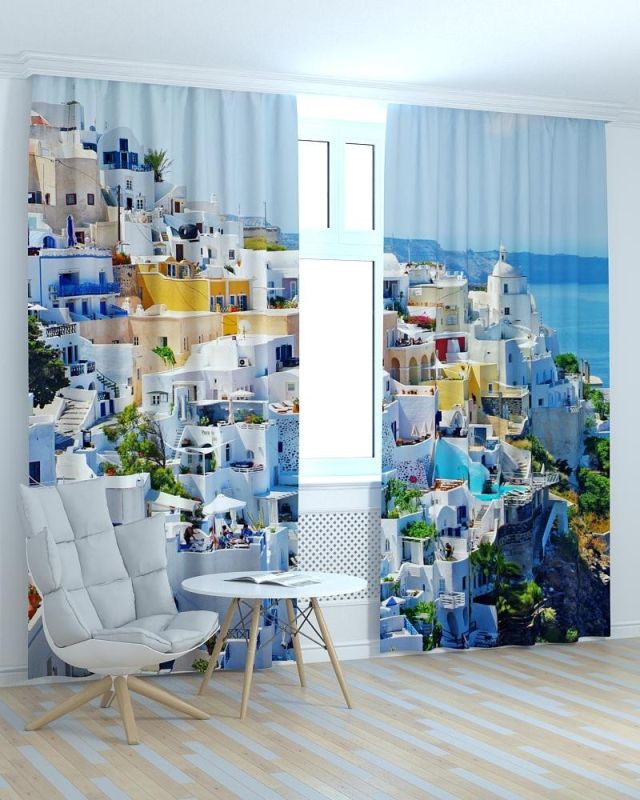 Фотоштори DECOLIV Місто Принт 06-038 Блекаут