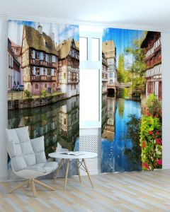 Фотоштори DECOLIV Місто Принт 06-052 Блекаут