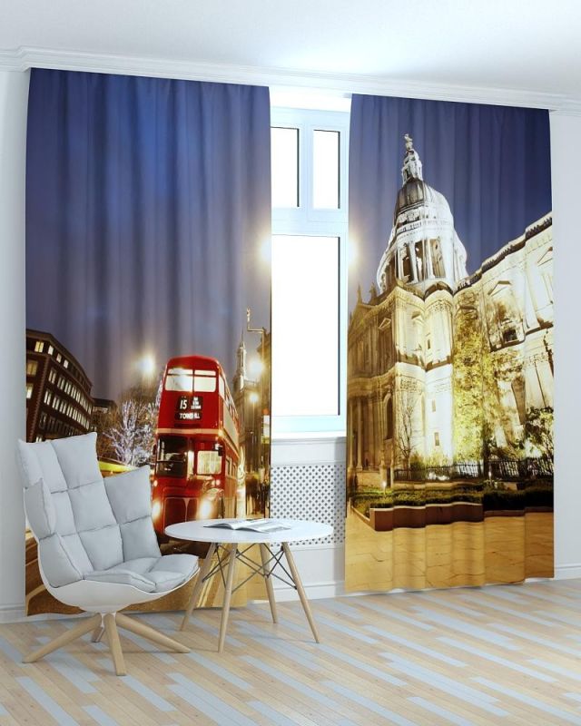 Фотоштори DECOLIV Місто Принт 06-060 Блекаут