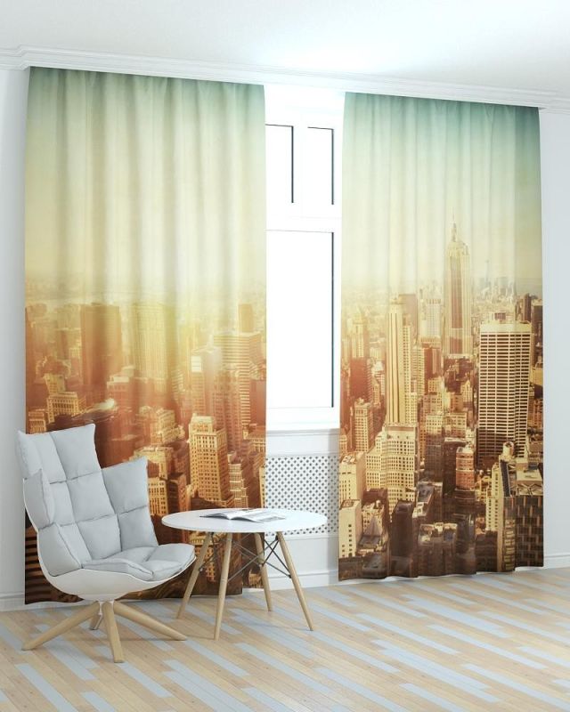 Фотоштори DECOLIV Місто Принт 06-071 Блекаут