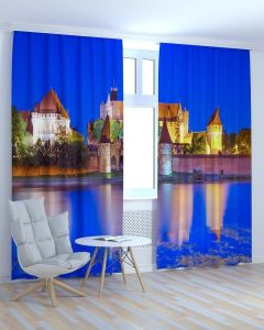 Фотоштори DECOLIV Місто Принт 06-086 Тюль