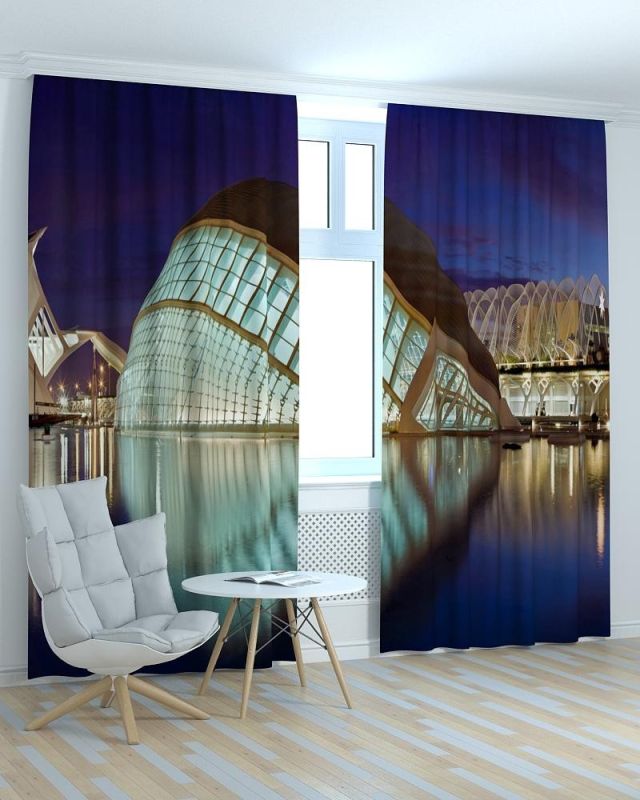 Фотоштори DECOLIV Місто Принт 06-092 Блекаут