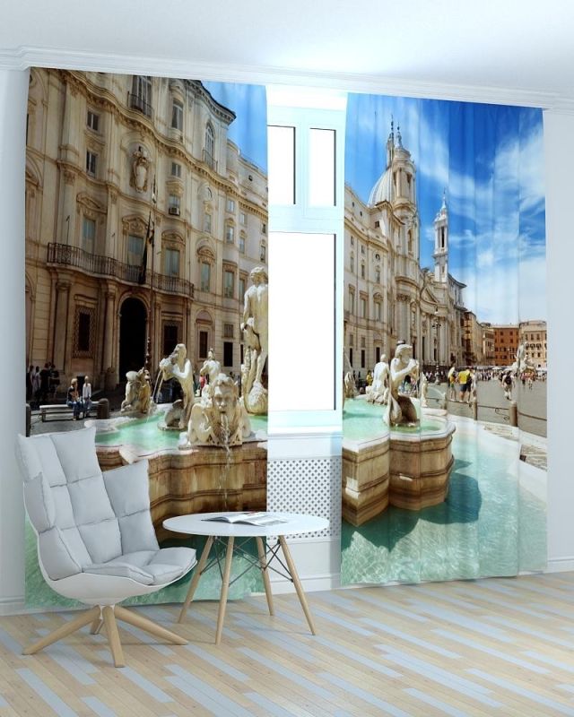 Фотоштори DECOLIV Місто Принт 06-099 Блекаут