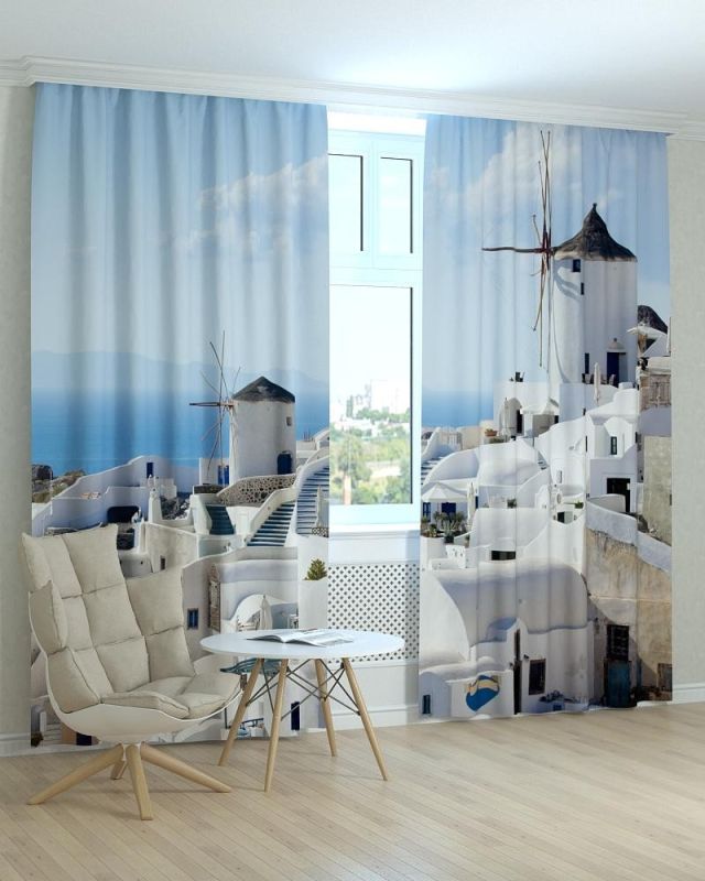 Фотоштори DECOLIV Місто Принт 06-104 Блекаут