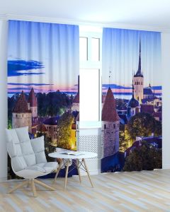 Фотоштори DECOLIV Місто Принт 06-107 Блекаут