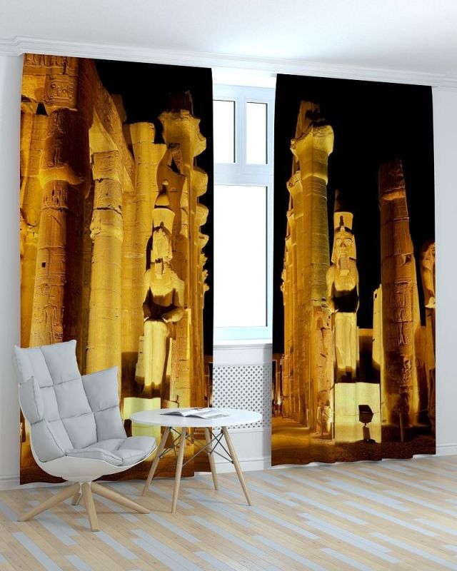 Фотоштори DECOLIV Місто Принт 06-118 Тюль