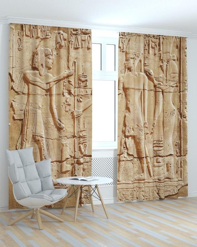 Фотоштори DECOLIV Місто Принт 06-119 Тюль