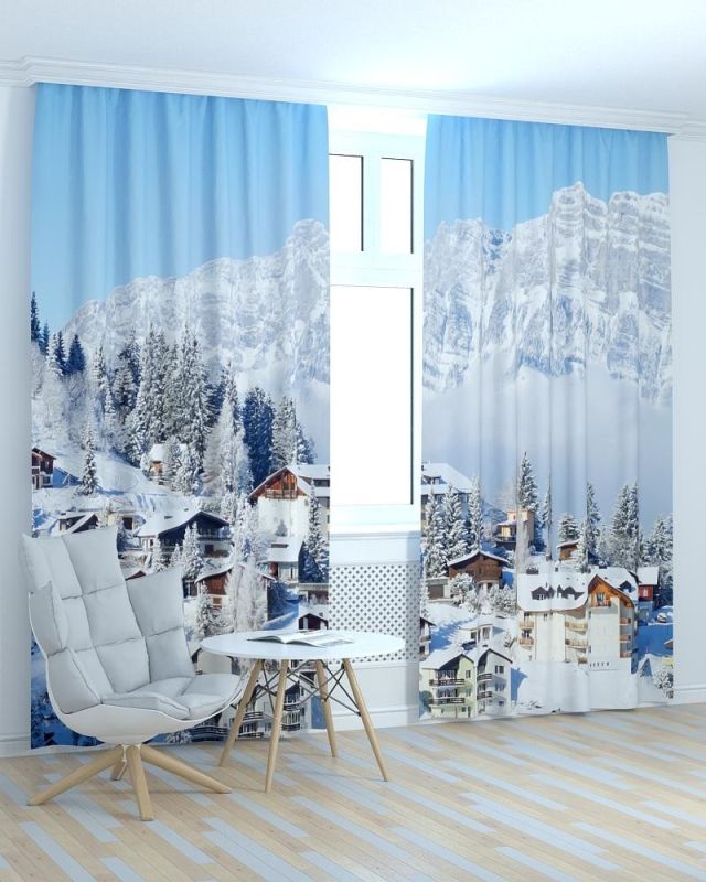 Фотоштори DECOLIV Місто Принт 06-124 Блекаут