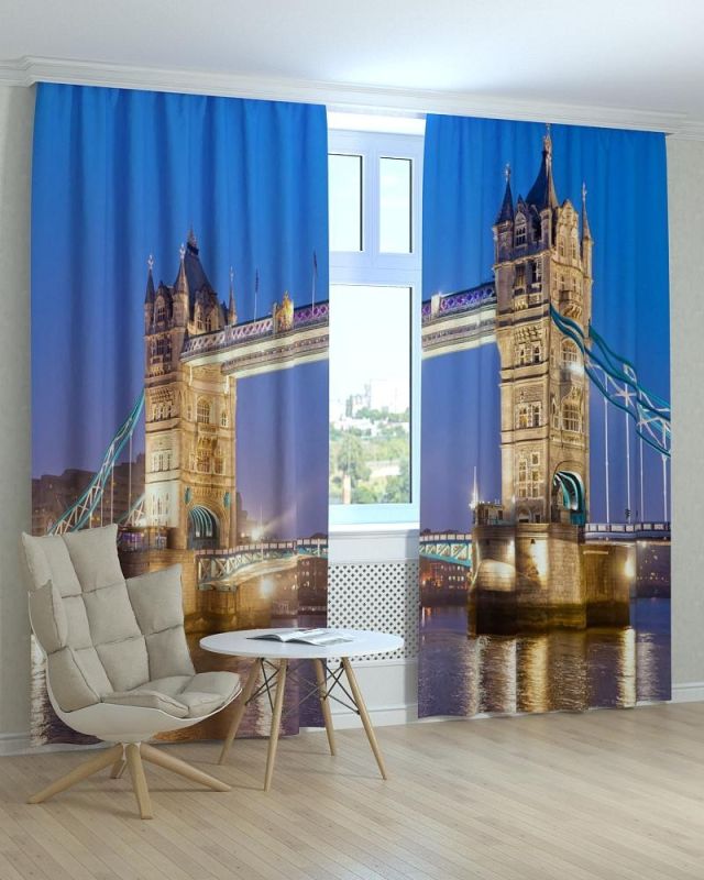 Фотоштори DECOLIV Місто Принт 06-136 Блекаут