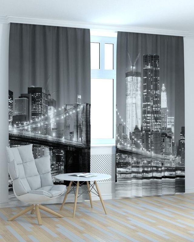 Фотоштори DECOLIV Місто Принт 06-137 Блекаут