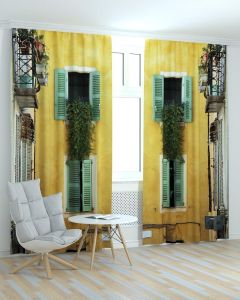 Фотоштори DECOLIV Місто Принт 06-153 Тюль