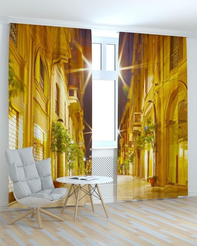 Фотоштори DECOLIV Місто Принт 06-158 Блекаут