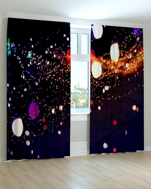 Фотоштори DECOLIV Абстракція Принт 07-031 Тюль