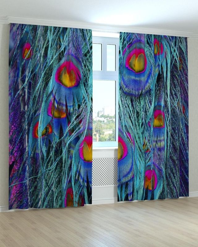 Фотоштори DECOLIV Абстракція Принт 07-032 Тюль