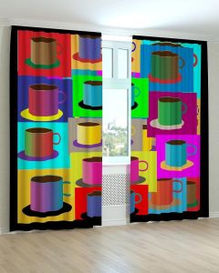 Фотоштори DECOLIV Абстракція Принт 07-047 Блекаут