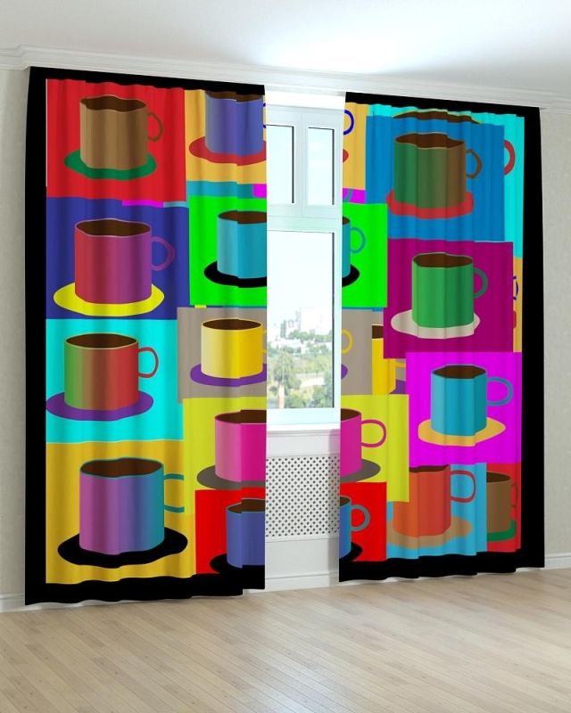 Фотоштори DECOLIV Абстракція Принт 07-047 Блекаут