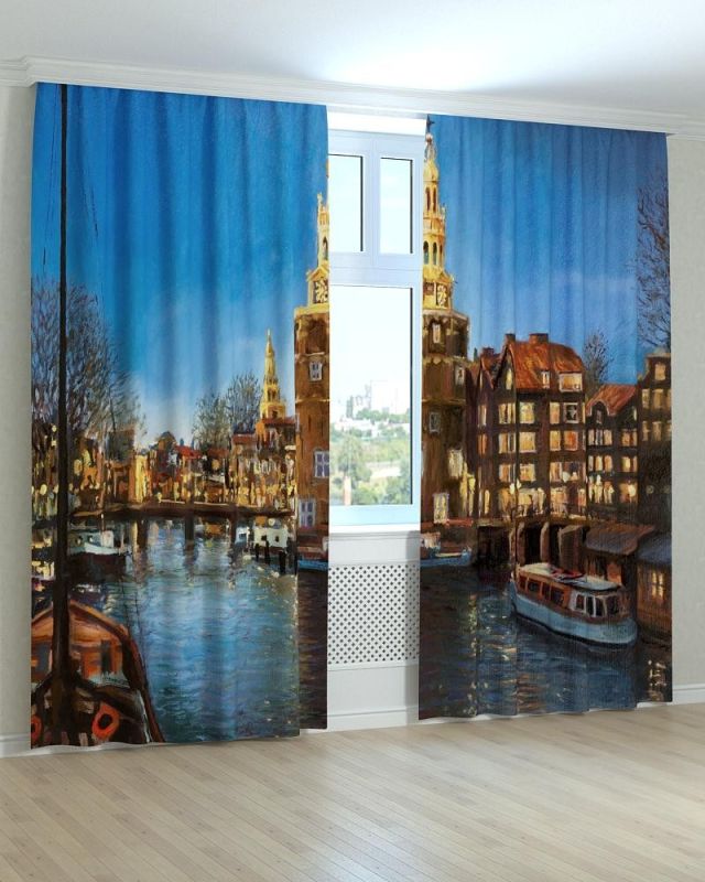 Фотоштори DECOLIV Абстракція Принт 07-068 Тюль