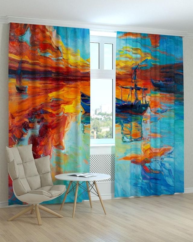 Фотоштори DECOLIV Абстракція Принт 07-086 Блекаут