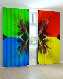 Фотоштори DECOLIV Абстракція Принт 07-125 Тюль