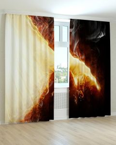 Фотоштори DECOLIV Абстракція Принт 07-128 Тюль