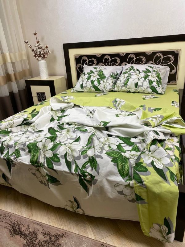 Комплект постільної білизни Преміум 01-004 Бязь