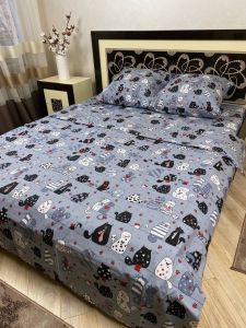 Комплект постільної білизни Преміум 01-011 Бязь