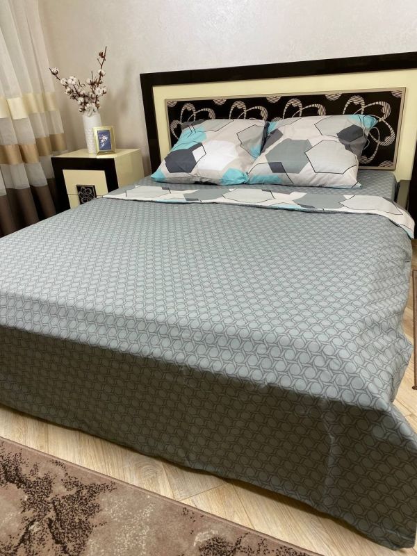 Комплект постільної білизни Преміум 01-016 Бязь