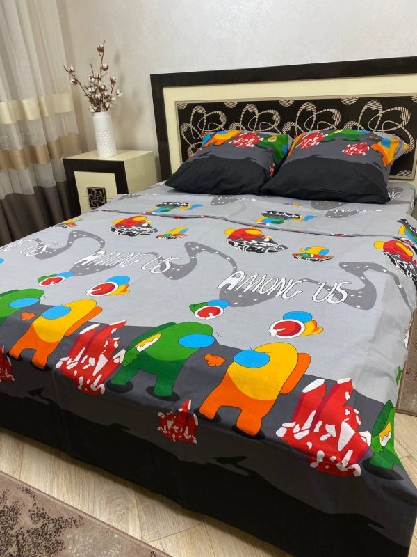 Комплект постільної білизни Преміум 01-021 Бязь