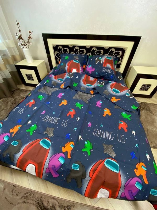 Комплект постільної білизни Преміум 01-022 Бязь