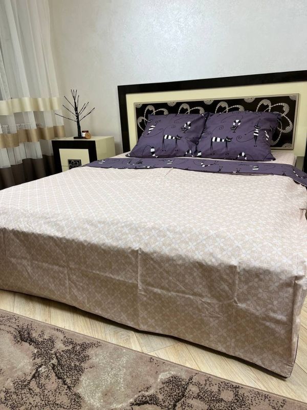 Комплект постільної білизни Преміум 01-025 Бязь