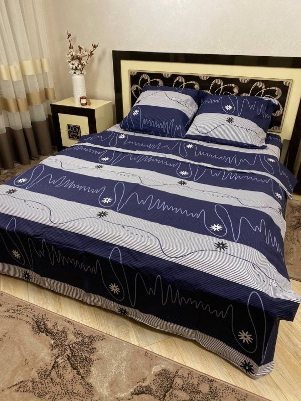 Комплект постільної білизни Преміум 01-030 Бязь