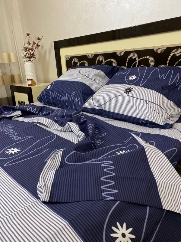 Комплект постільної білизни Преміум 01-030 Бязь наволочки 50*70см