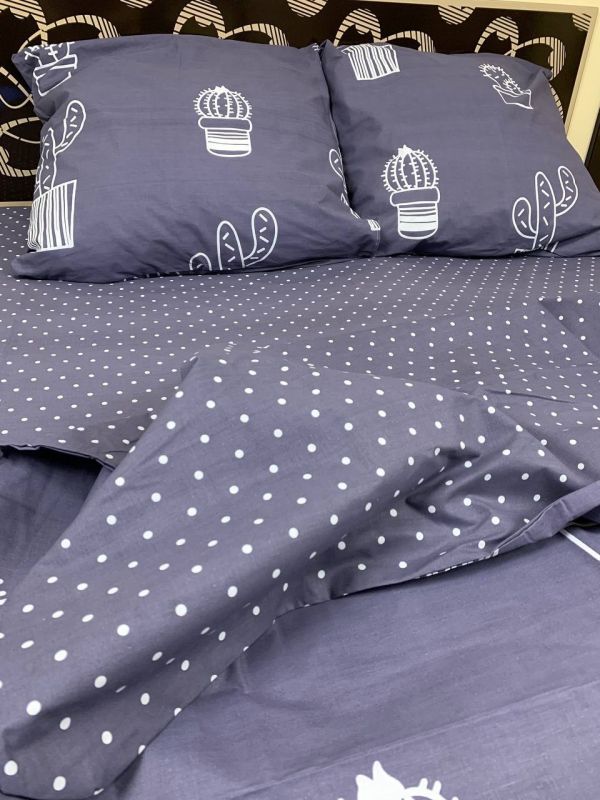 Комплект постільної білизни Преміум 01-035 Бязь наволочки 50*70см